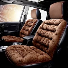 Universal Car Front Seat Cover Plush Cushion Pad Comfortable 0
