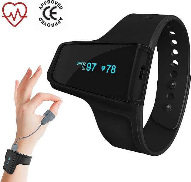 viatom Checkme O2 SpO2 Pulse Oximeter Sleep Monitor Oxygen monitor Hrm 0