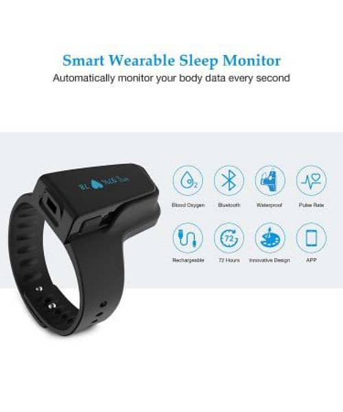 viatom Checkme O2 SpO2 Pulse Oximeter Sleep Monitor Oxygen monitor Hrm 7