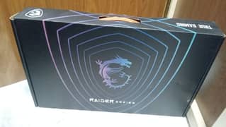 MSI Raider-GE68HX i9-13 generation RTX4070 gaming laptop 0