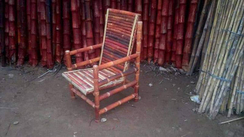 Bamboo chair 0