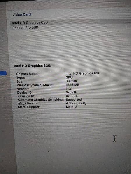 Macbook pro 2017 15inch corei7 16gbram 1tbssd 4gb radeon 560 graphics. 7
