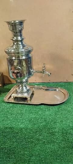 1920s Samovar Russia piece of history with tray
What's app 03071138819