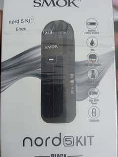 SMOK NORD 5, URGENT SALE, NEW DEVICE, PRICE IS NEGOTIABLE