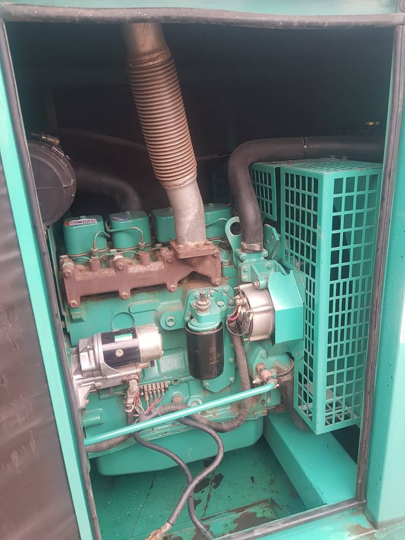 Cummins 50kva US embassy auction set used in canopy for sale 1