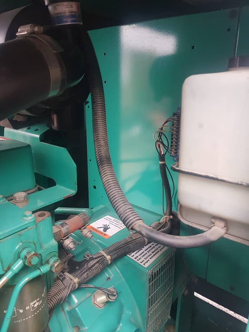 Cummins 50kva US embassy auction set used in canopy for sale 2