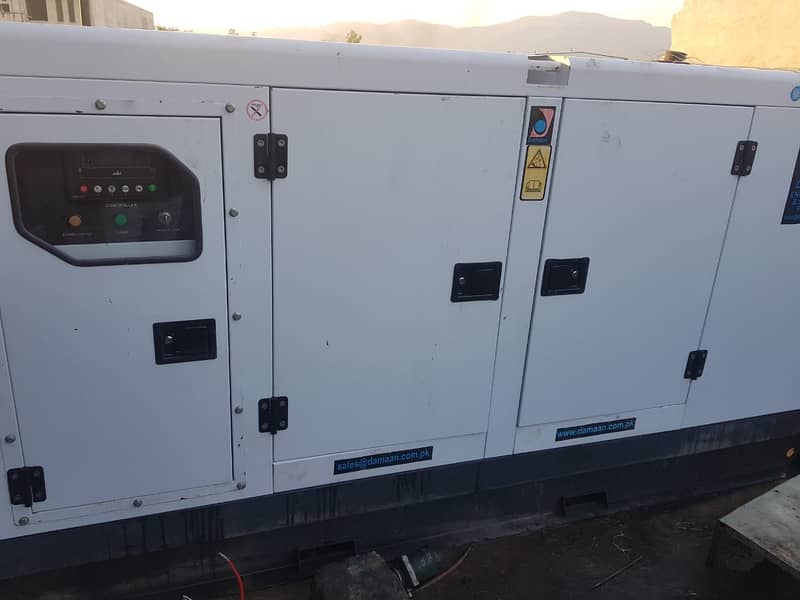 Perkins 110kva 2018 model in genuine canopy for sale with warranty 1