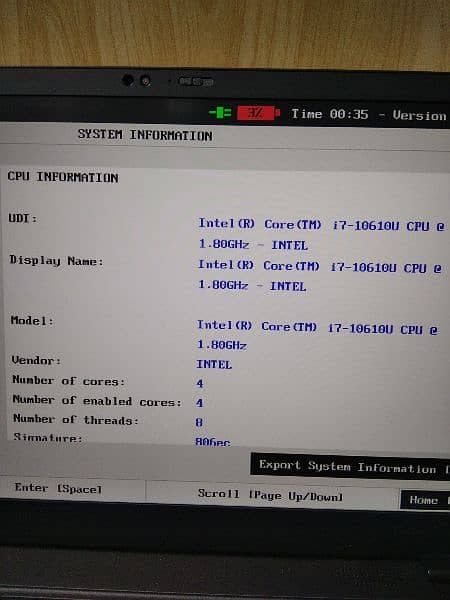 Lenovo X1 carbon 14inch fullhd corei7 10thgen 16gbram 1tb nvmessd. 8