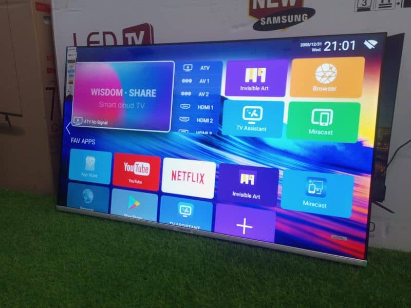 WEEKEND OFFER 55" INCHES SAMSUNG ANDROID LED TV BEST QUALITY PICTURE 0