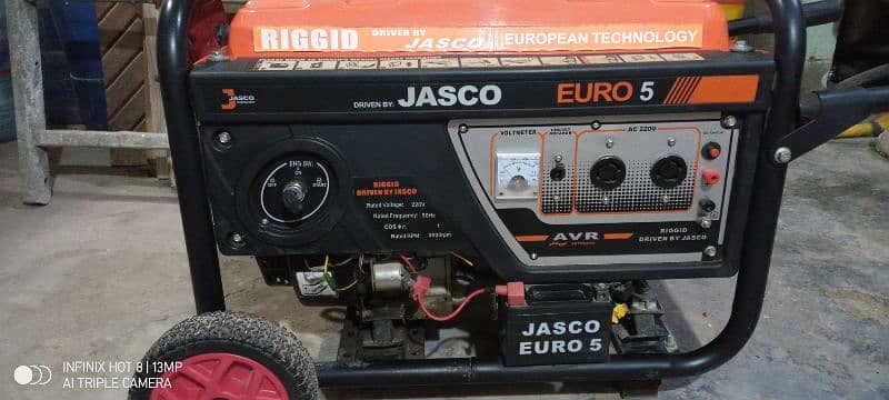 Jisco RG6000 Generator 3.5 Kva Rigid EURO 5 0