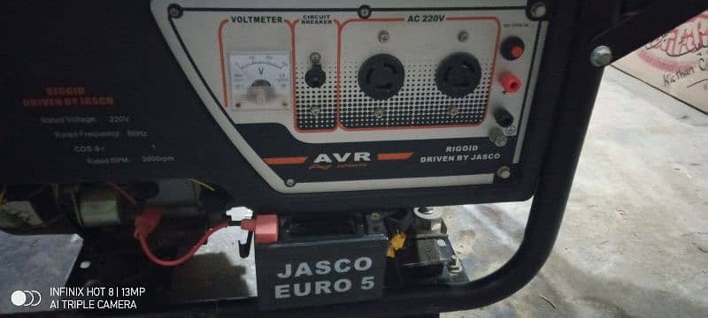Jisco RG6000 Generator 3.5 Kva Rigid EURO 5 1