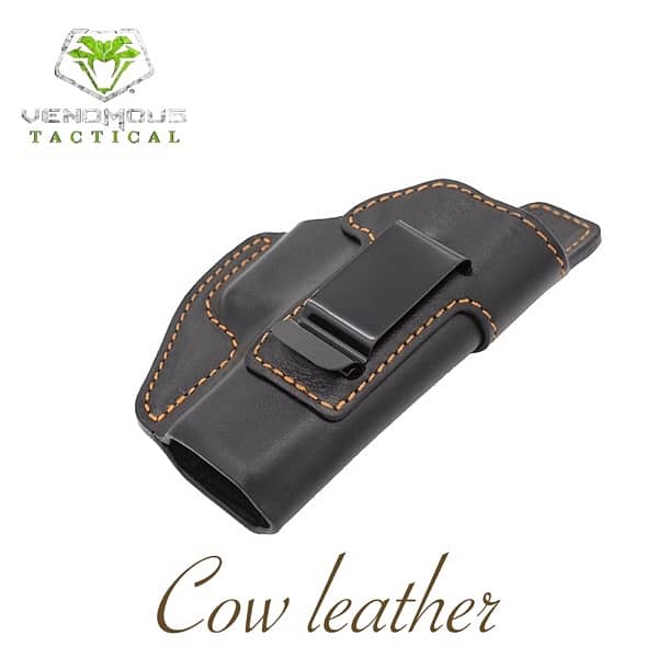 Holsters with inside leather lining to avoid scratches 0