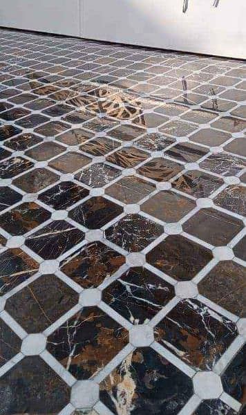 Floor/floor tiles/marble tiles/tarvera marble/desing 10