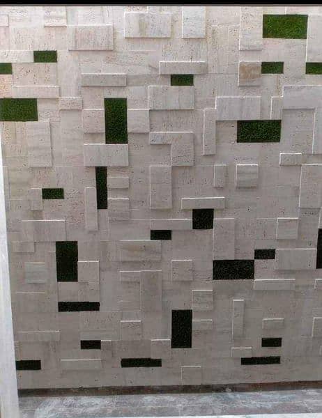 Travertine Stone Tile/Front Elevation tile/Travoteen/Wall Tile 7