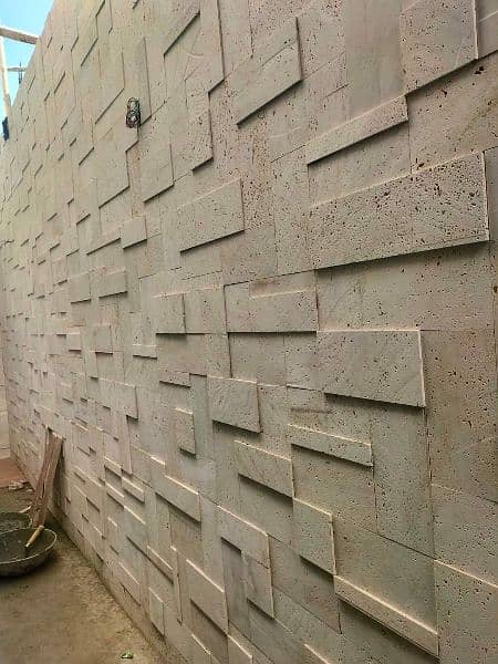 Travertine Stone Tile/Front Elevation tile/Travoteen/Wall Tile 17