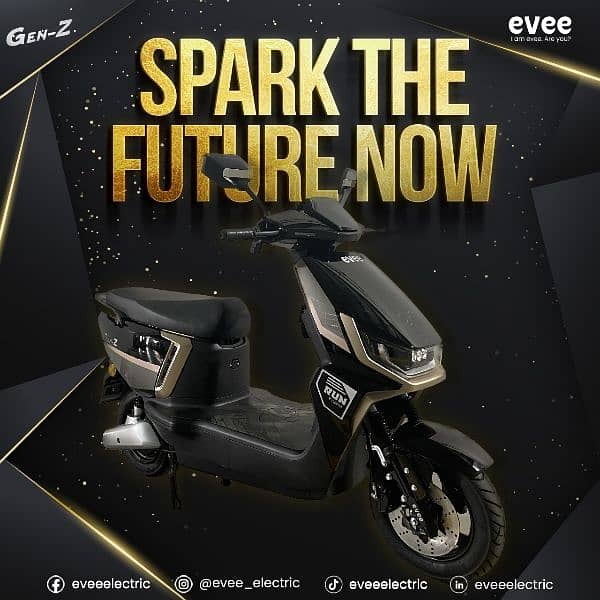 Evee Gen-Z Electric Scooty 2024 Model 0