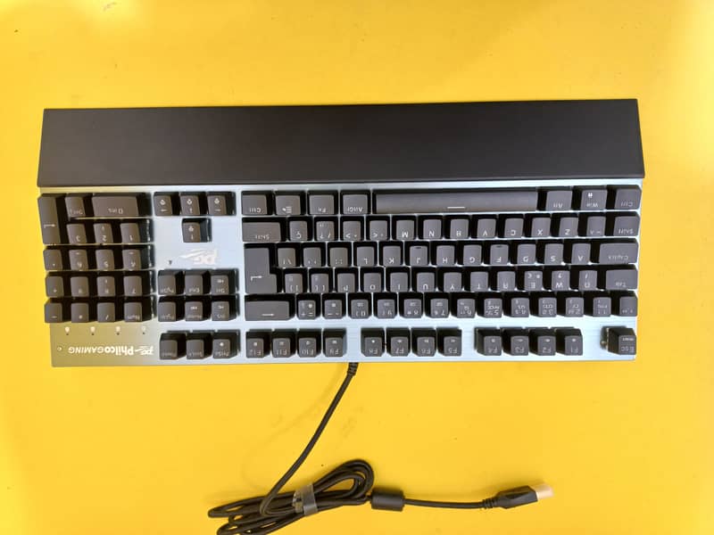 Philco Gaming Full ARGB Mechanical Gaming Keyboard with Wrist Rest 10