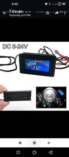 CAR DIGITAL TEMPERATURE -50-110C Digital LCD Pointer Thermometer Ca