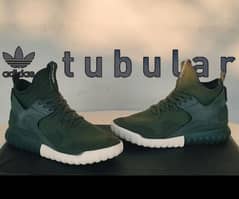 Adidas Tubular X Primeknit Shadow Green Casual, Running shoes