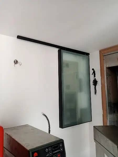 Aluminium windows and doors & 12 mm glass work 17