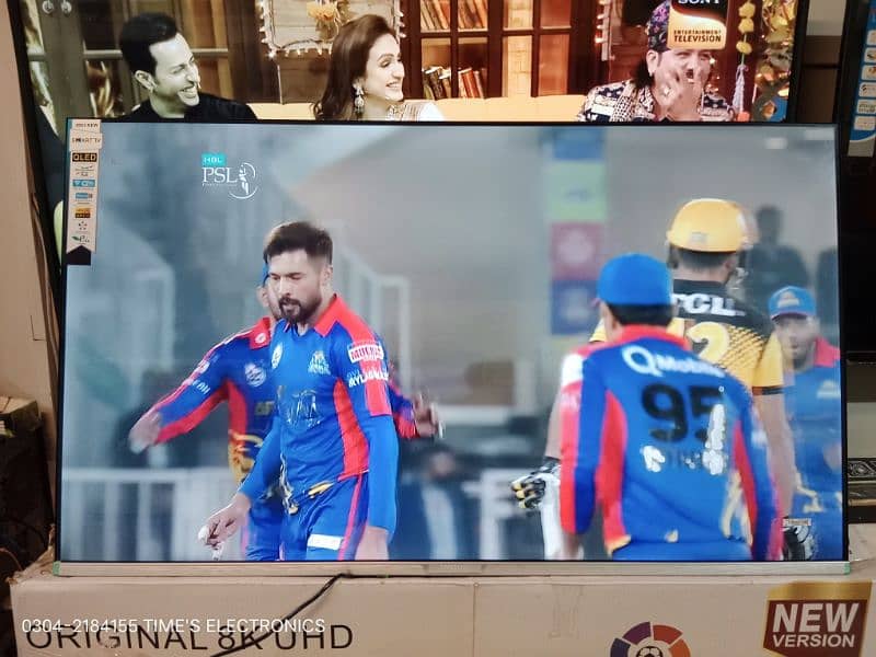 Big screen size 50 inch android smart led tv new model 2024 6