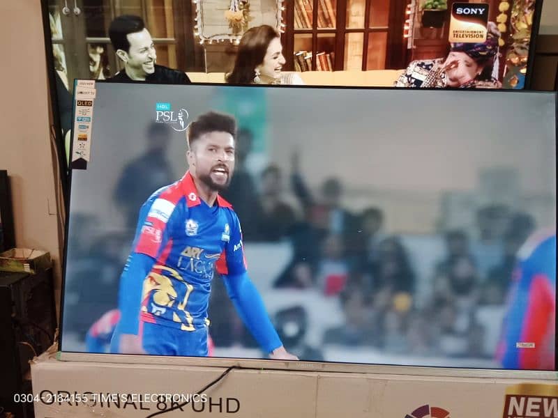 Big screen size 50 inch android smart led tv new model 2024 7