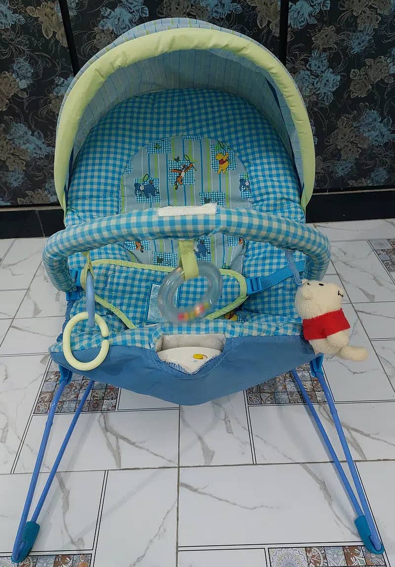 Baby brandnew bouncer battery operated 4 functions 2