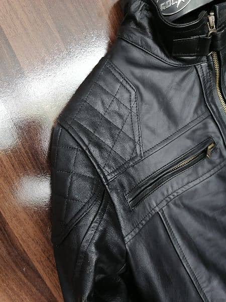 Genuine Leather Fashion Jacket 2