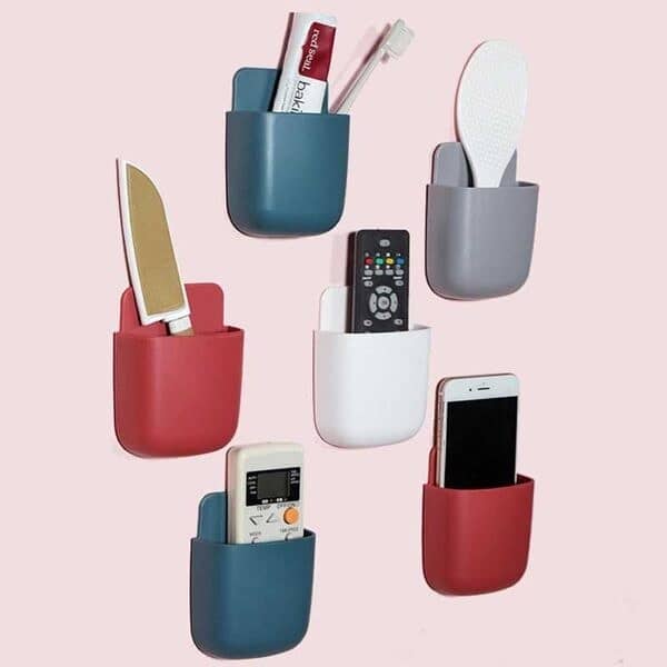 Multipurpose Mobile Holder for Home Wall Charging, Wall Mount Phone 5