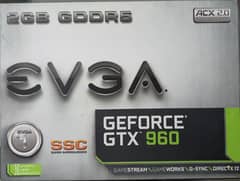 EVGA GeForce GTX 960 SSC GAMING 2GB ACX 2.0+ 0