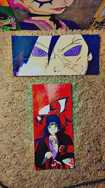 Anime mobile covers for all models hand painted acrylic 1