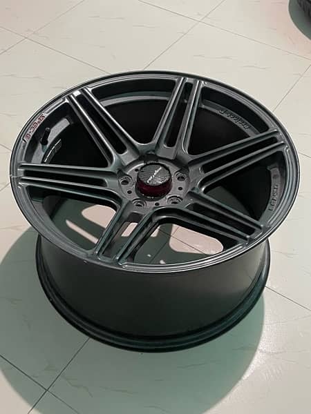 18 inch rim LENSO Staggered Concave 8.5jj 9.5jj for civic 1