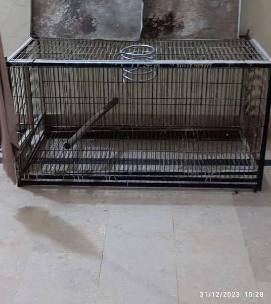 heavy weight raa and grey parrot breeding cage 0