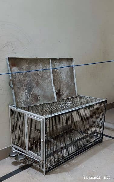 heavy weight raa and grey parrot breeding cage 3