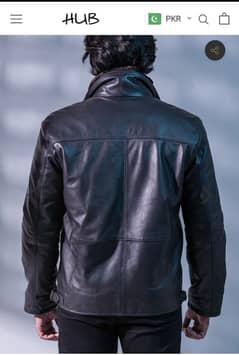 Leather jacket HUB 0