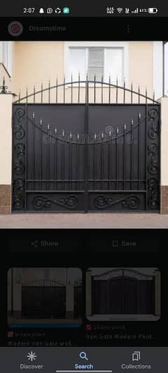 main gates heavy duty material used in Ms
