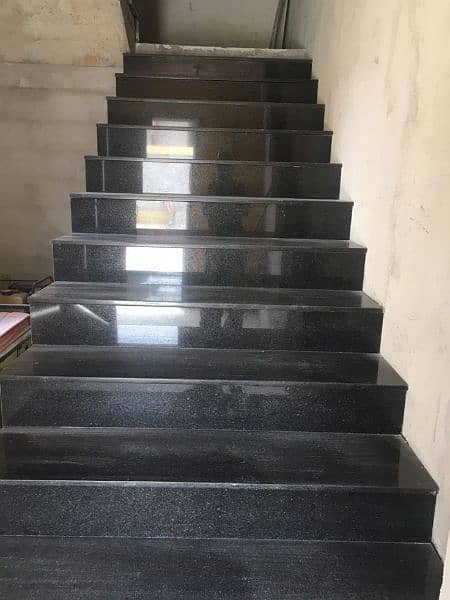 Stairs Marbles &Granites/Floor marbles/kitchen shelfs/Black Granite/ 10