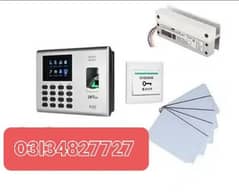 attendence machine electric magnetic door lock access control system
