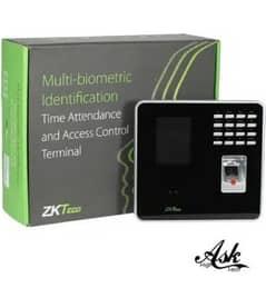Biometric Attendance machine zkteco k50, mb360, uf100, f22, uface 800
