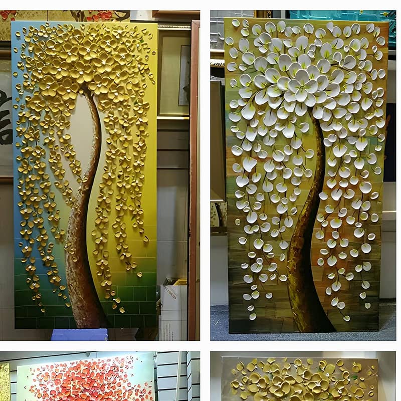 3d Textured Abstract Handmade Painting Home Decor Wall Decor 1