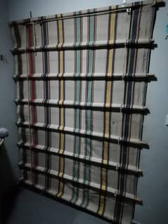 Used Curtain / blinds (Rassi wala) - 5 ft width x 6ft 9in height