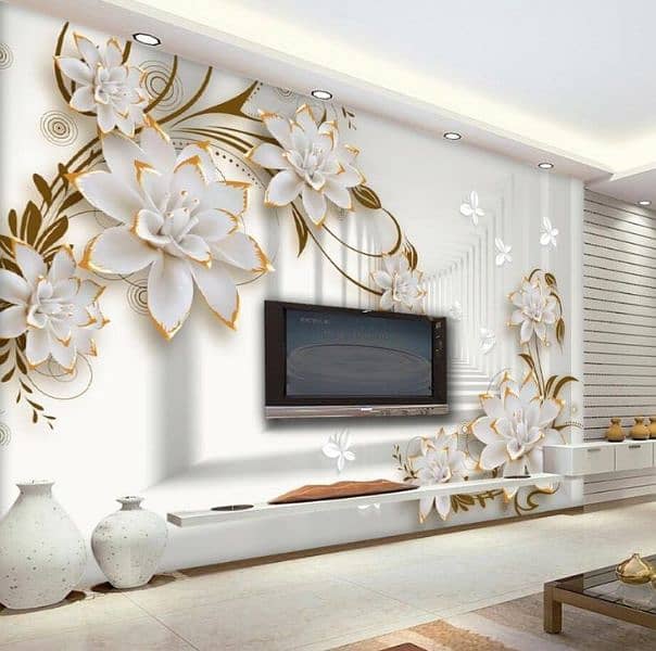 3D Wallpaper | Customized Wallpaper | Room Wallpaper| 3DFlex Wa | Canv 2