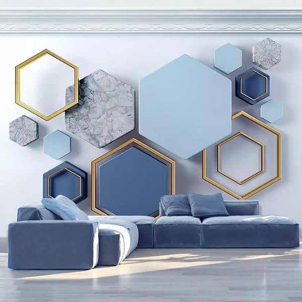 3D Wallpaper | Customized Wallpaper | Room Wallpaper| 3DFlex Wa | Canv 4