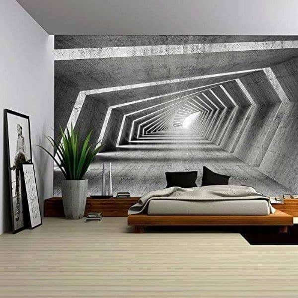 3D Wallpaper | Customized Wallpaper | Room Wallpaper| 3DFlex Wa | Canv 18
