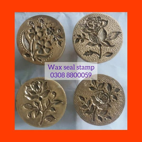 stamps | wax stamps | Embossed stamp | paper Stamps 9