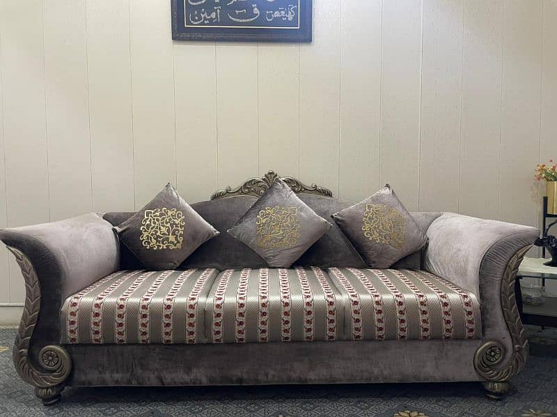 Wood creation sofa set for sale 7