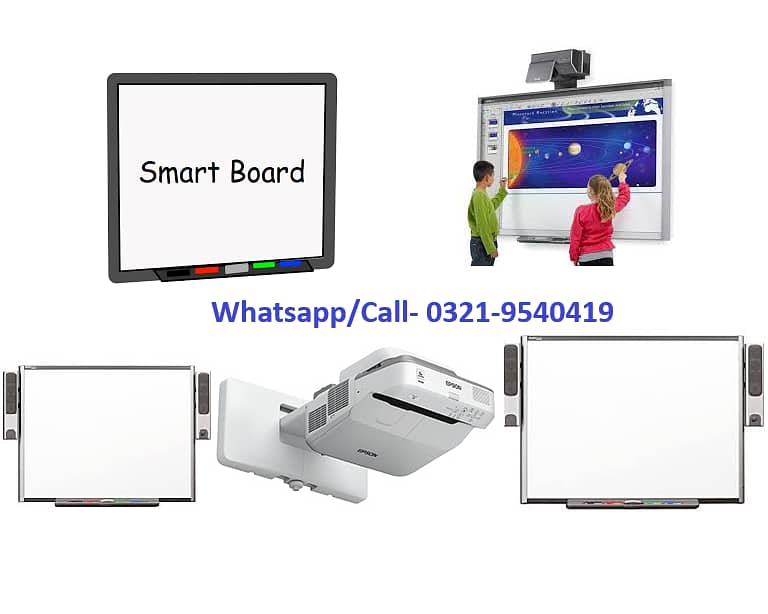 Smart Board Interactive White Board, Touch Led Panel, Digital Board, 2