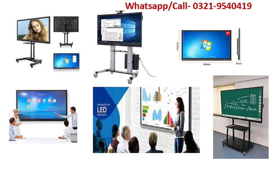 Touch Panel | Touch Screen | Interactive Digital Smart Board | Led 0