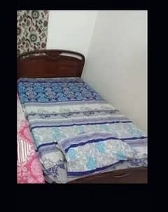 Shesham Bed with mattress