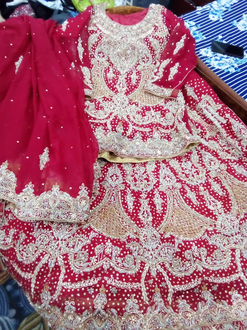 Red Bridal Dress 2